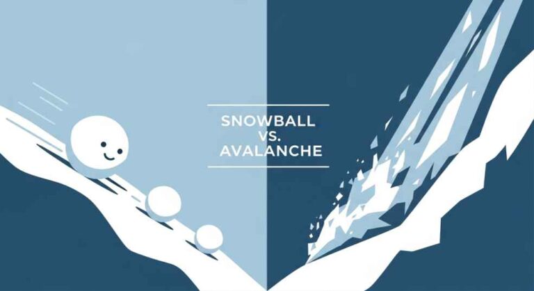 Debt snowball vs debt avalanche