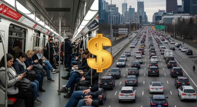 Public transit vs car ownership